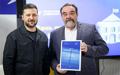 Нагородження Пасіхова Петра Яковича президентською премією