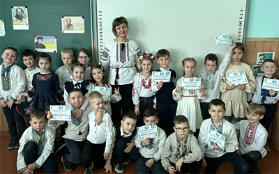 Захід для учнів 1-А класу “Шевченко – це модно, цікаво та сучасно!”