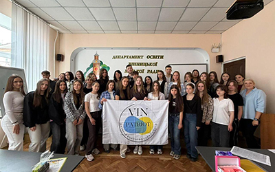 Учнівська координаційна рада дитячого волонтерського центру “VinPatriot”